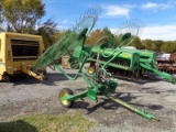 John Deere 702 8 Wheel Hay Rake