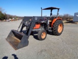 Kubota M6800 with Loader SN 20571