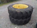 John Deere 18.4x38 Rims and Tires