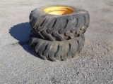 (2) 16.9x24 Tires and Wheels