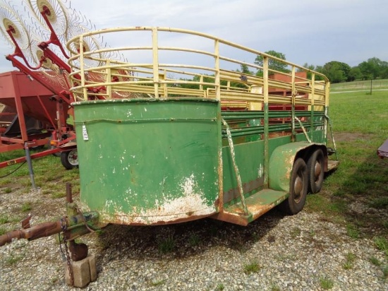 Hale 14' Bumper Pull Trailer--NO TITLE