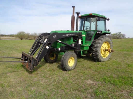 John Deere 4440 with Koyker Loader, Sn 046245