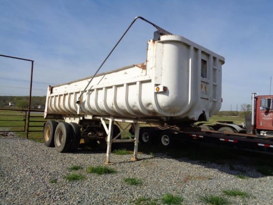 End Dump Gravel Trailer