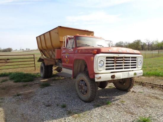 Ford F600 Mixer Truck with Knight Bed--NO TITLE