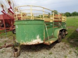 Hale 14' Bumper Pull Trailer--NO TITLE