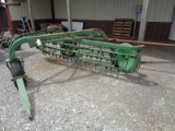 John Deere Side Delivery Rake with Dolly Wheel