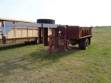 GN Hitch Dump Trailer--NO TITLE