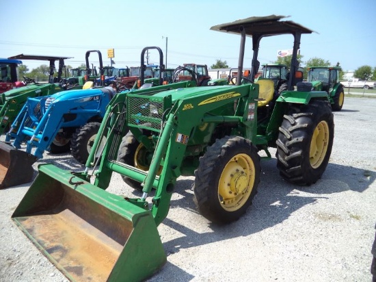 John Deere 5075E with Loader SN 1PY5075ELDB009812