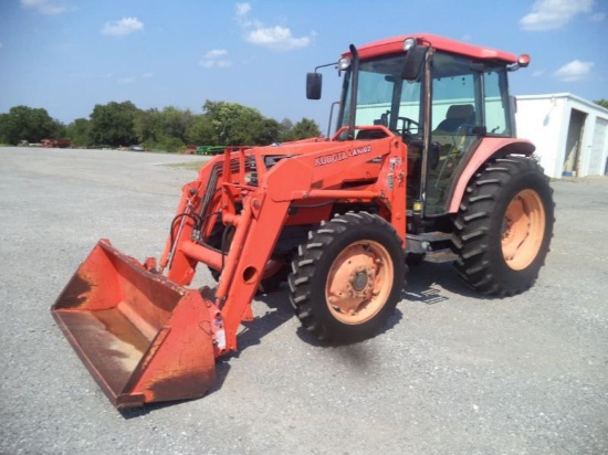 Kubota M6800 with Loader SN 64797