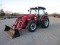 Mahindra 8560 with loader SN KNGC1554