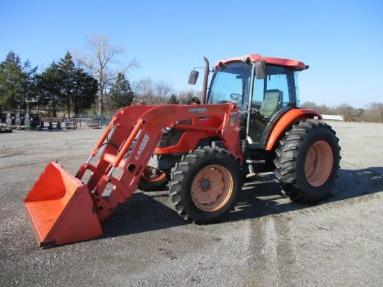 Kubota M9540 with loader SN 51354