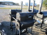 BBQ Pit with Coffin Cooker