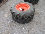 (2) 8.3x16 UNUSED Tires and Wheels