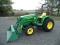 John Deere 3038E with loader SN 411430