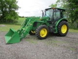 John Deere 5115M with Loader SN 1LV5115MAGG400466