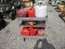 Rolling Cart with Gas Cans Air Tank Propane Tank