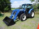 New Holland T4.75 with Loader SN ZHAH50510
