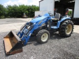 New Holland Boomer 3050 with loader SN Z8DB02274