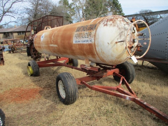 Anhydrous Ammonia Tank Trailer