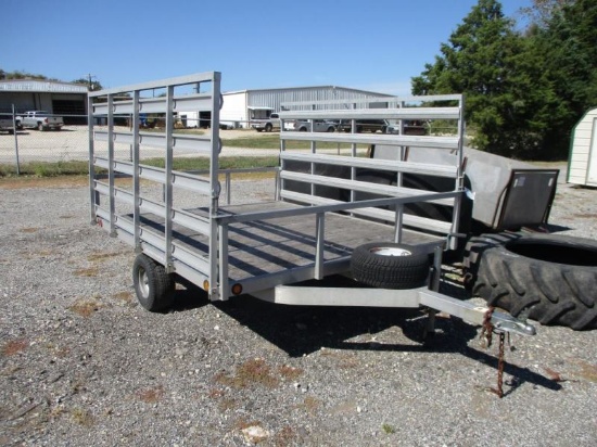 Worthington 8x8 Aluminum Bumper Pull Trailer