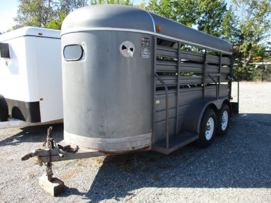 W-W Stock Trailer--NO TITLE--SN 274125