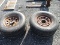 (4) Provider Radials ST235/80/R16 8 hole wheels