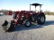 Case IH JX80 with loader SN HFJ0575979