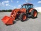 Kubota M135X with Loader SN 50673