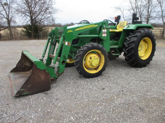 John Deere 5065E with loader SN 1PY5065EVCB007628