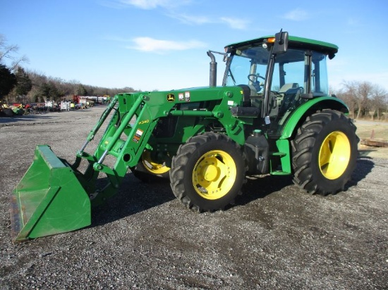 John Deere 5100E with Loader SN 1LV5100ECHH402298