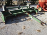 12' Pull Type Box Scraper with Wheels