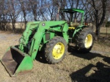 John Deere 1250 with loader SN A005591