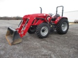 Mahindra 7085 with Loader SN MR4S1030