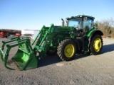 John Deere 6145R with Loader SN 1RW6145RAGA025440