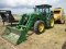 John Deere 6140D with Loader SN 1P06140DHF0061183