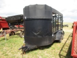 Fair West 6x14 Bumper Pull Stock Trailer