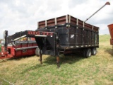 Big Tex Jumbo Dump Trailer SN 8V15153