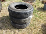 (3) ST235/80/16 Tires