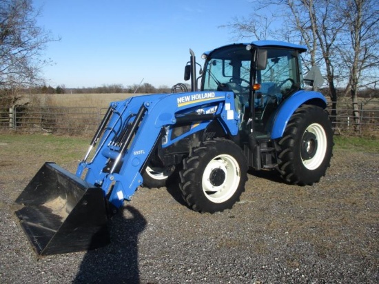 New Holland T4.75 with Loader SN ZEAH01597