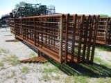 (7) 24' Free Standing Pipe Panels