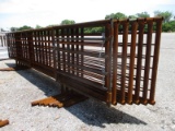 (7) 24' Freestanding Pipe Panels