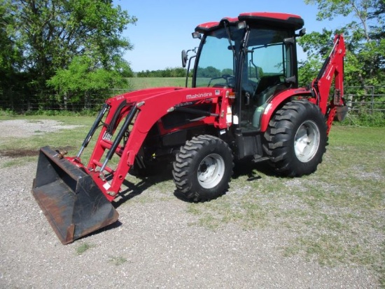 Mahindra 3540P with Loader & Backhoe SN CFDHC1004