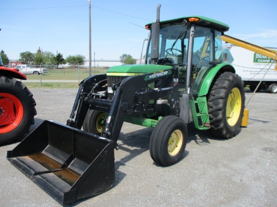 John Deere 6403 with loader SN P06403X004264