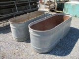(2) Water Troughs