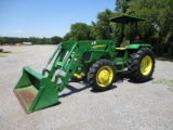 John Deere 5075E with Loader SN 1PY5075ETDB010805