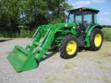 John Deere 5100E with Loader SN 1LV5100ELFY441541