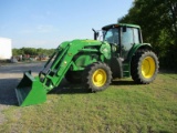 John Deere 6145M with Loader SN 1L06145MPJH905753