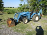 Ford 1925 with Loader/Backhoe SN G009299