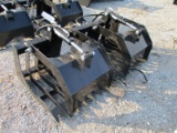 Rock and Brush Grapple Bucket