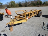 4 Bale Bumper Pull Hay Trailer--NO TITLE